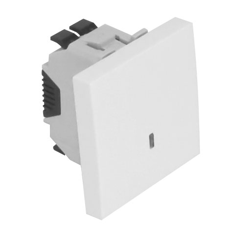 Poussoir à Bascule avec Témoin Indépendant (12V) - 2 Modules