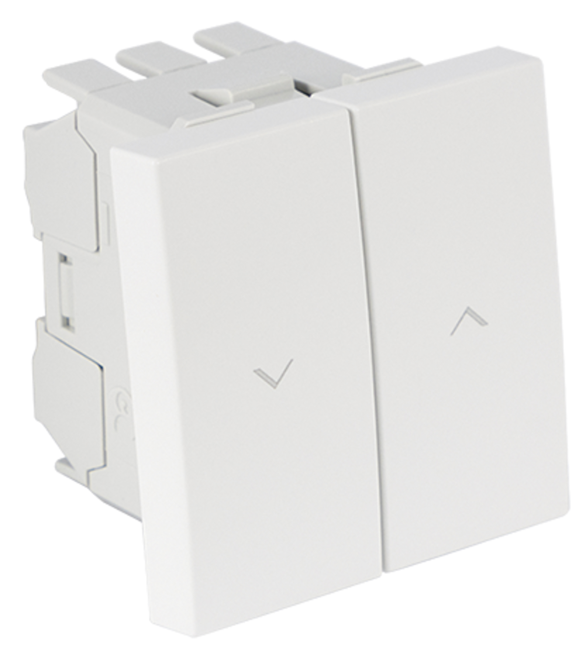 Poussoir Double de Persienne - 2 Modules