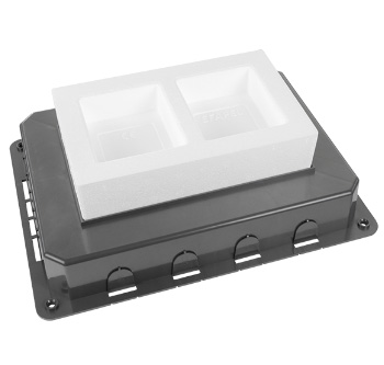 Caja de Empotrar para Caja de Suelo - 8 Módulos