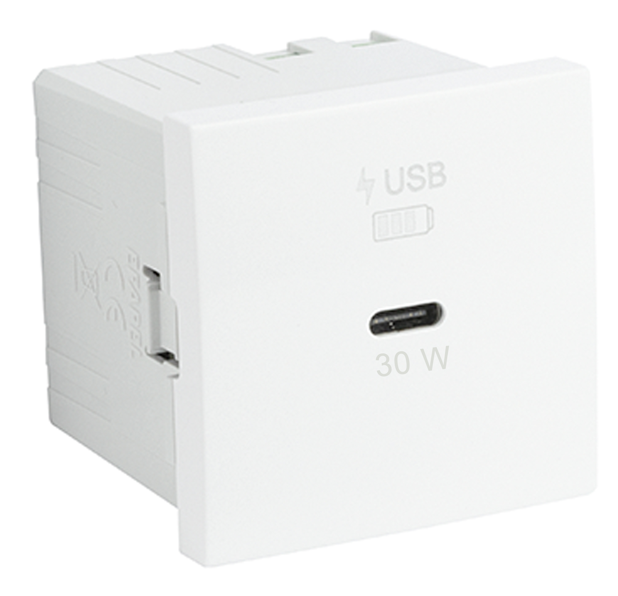 USB Charger Type C Power Delivery 30 W - 2 Modules