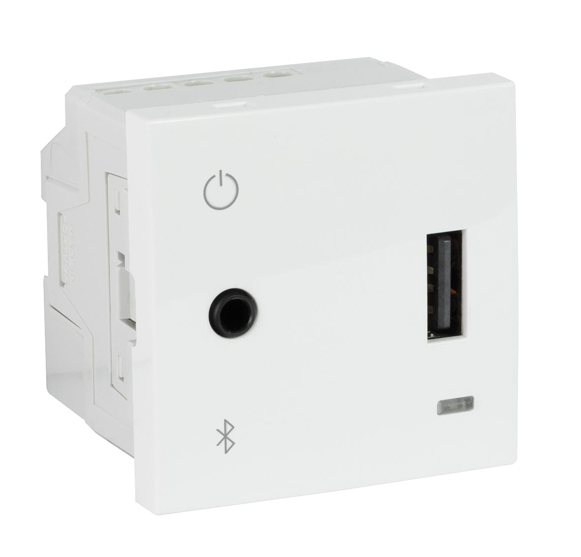 Central with USB, Bluetooth and Jack 3,5 mm 12 V - 2 Modules