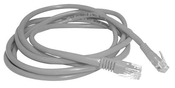 Cordon 2xRJ45 4P UTP Cat. 5e (3m)