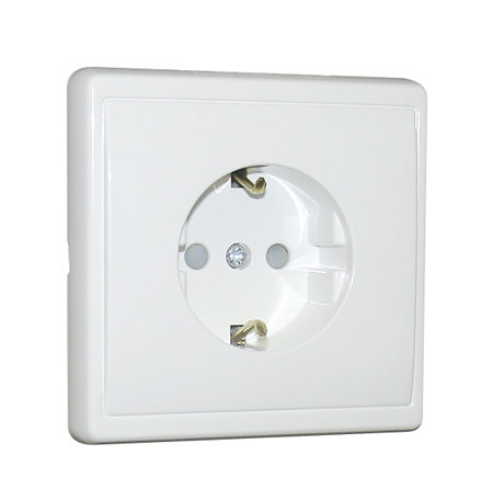 Prise de Courant Schuko Monobloc à Bornes Automatiques avec Protection